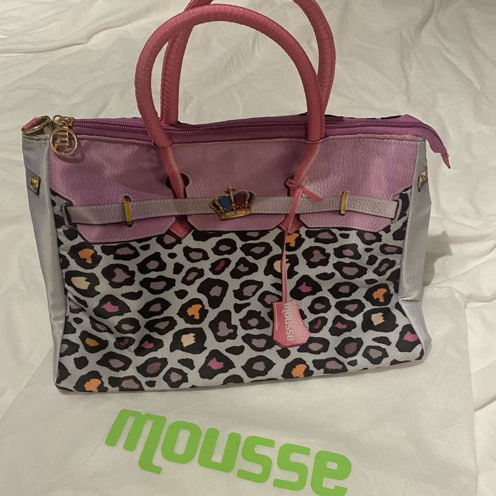 Brand New MOUSSE printed bag